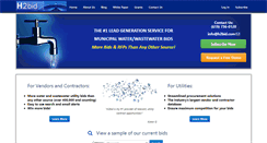 Desktop Screenshot of h2bid.com